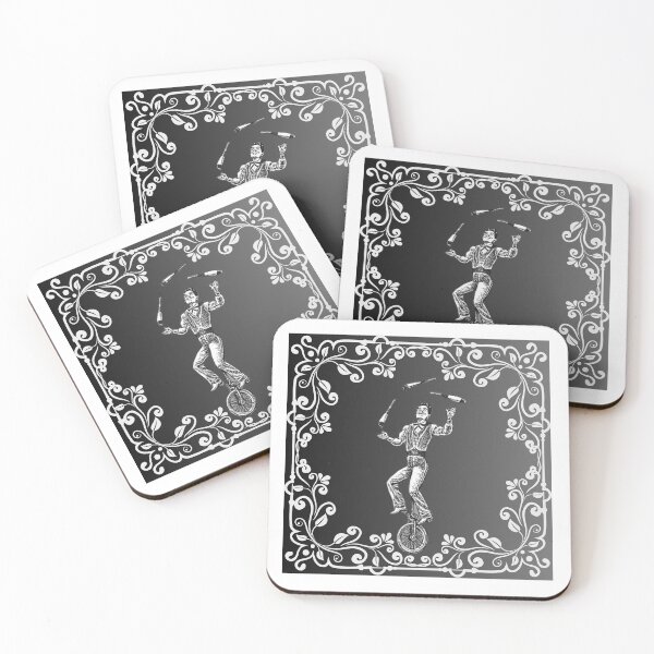 Item preview, Old School Juggling black/white designed and sold by Createfully Yours.
