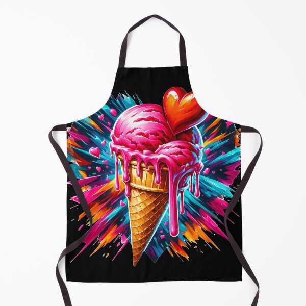 Item preview, You Melt My Heart & Sweet Melting Ice Cream Art Design designed and sold by drip.design.co.