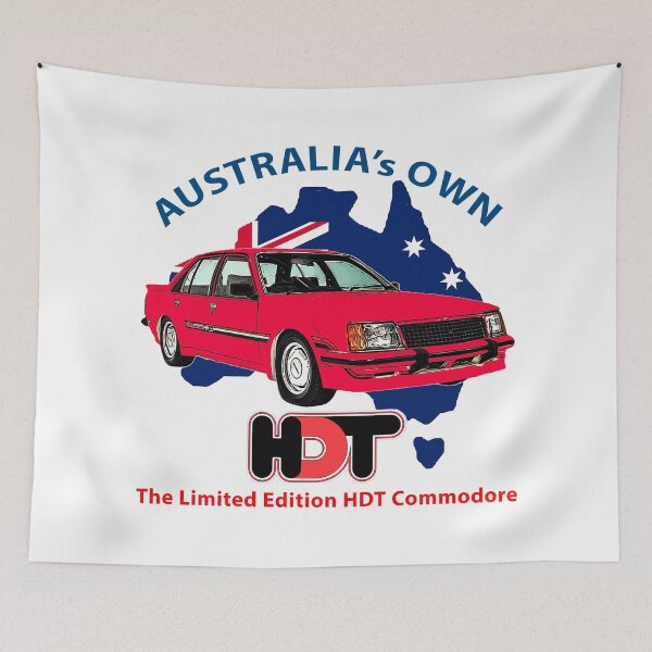 Item preview, 1980 Red Holden VC HDT Commodore - Australia's Own Classic Muscle Car on White Background designed and sold by Michael van der Hoorn.