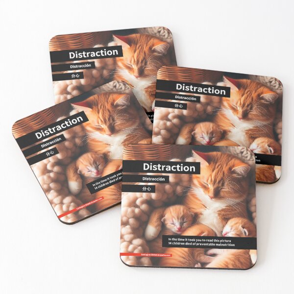 Item preview, Distraction is not compulsory designed and sold by Quahx.