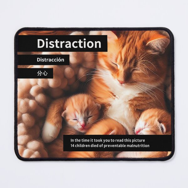 Item preview, Distraction is not compulsory designed and sold by Quahx.