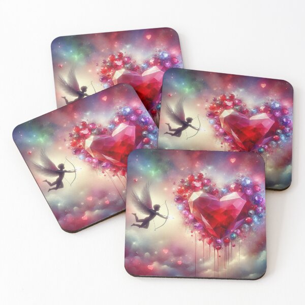 Item preview, Cupid strikes the heart designed and sold by laser1064.