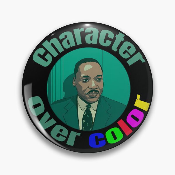 Artikelvorschau, MLK jr Charakter über Farbe entworfen und verkauft von JennyFinns.