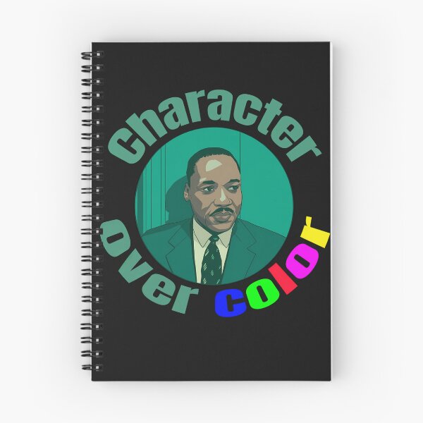 Item preview, MLK jr Character over color designed and sold by JennyFinns.