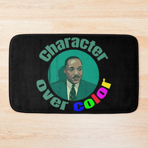 Item preview, MLK jr Character over color designed and sold by JennyFinns.