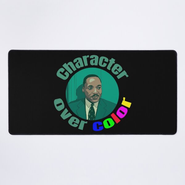 Item preview, MLK jr Character over color designed and sold by JennyFinns.