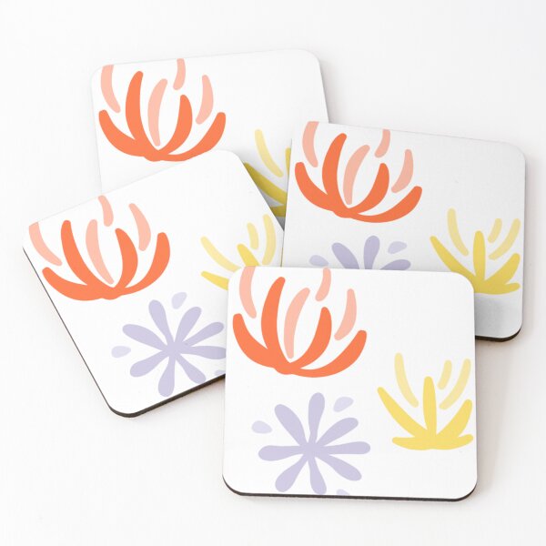 Item preview, coral flower pattern  designed and sold by Sara Bee.