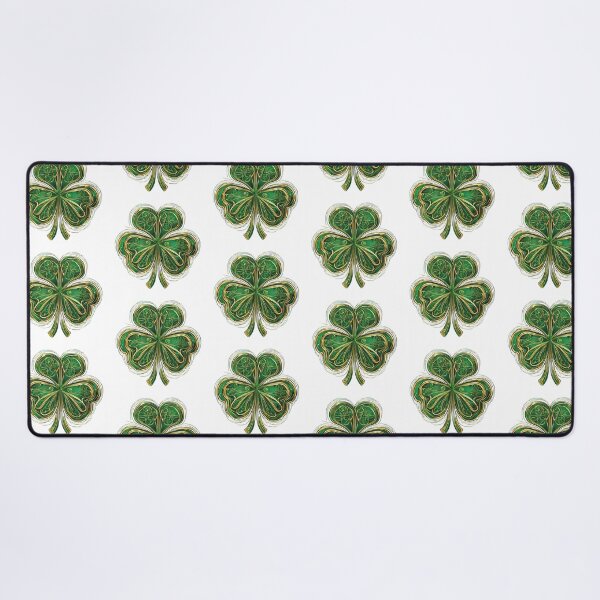 Item preview, Irish Saint Patrick's Day Colorful Lineart Shamrock designed and sold by Traloch O'Laoi.
