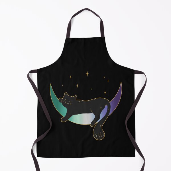 Item preview, Gay Man Cat Moon Space LGBT Pride Flag designed and sold by Clara Hollins.