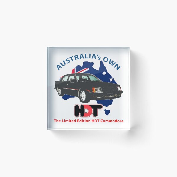 Item preview, 1980 Black Holden VC HDT Commodore - Australia's Own Classic Muscle Car on white Background designed and sold by Michael van der Hoorn.