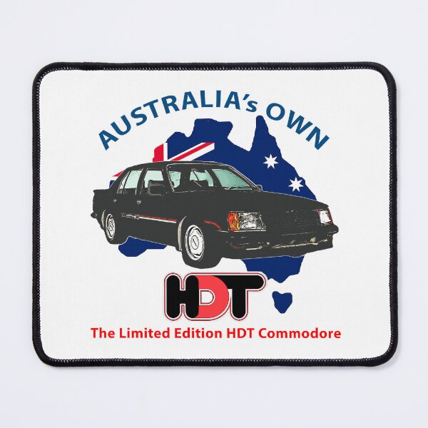 Item preview, 1980 Black Holden VC HDT Commodore - Australia's Own Classic Muscle Car on white Background designed and sold by Michael van der Hoorn.