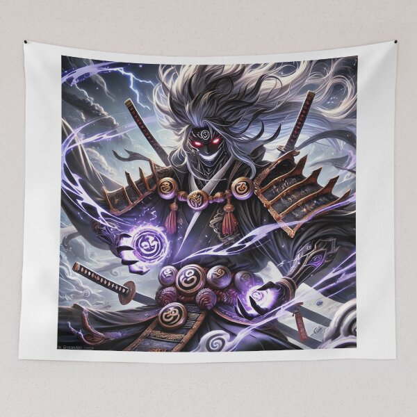 Item preview, Anime-Style Japanese Spirit Warlord  designed and sold by Pop Art T Designs.