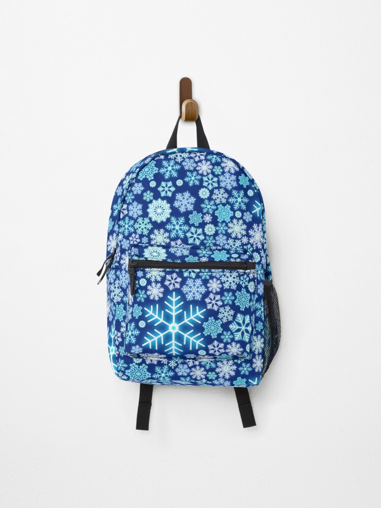 Thumbnail 1 of 3, Backpack, Snowflakes Pattern designed and sold by JMDesignHouse.