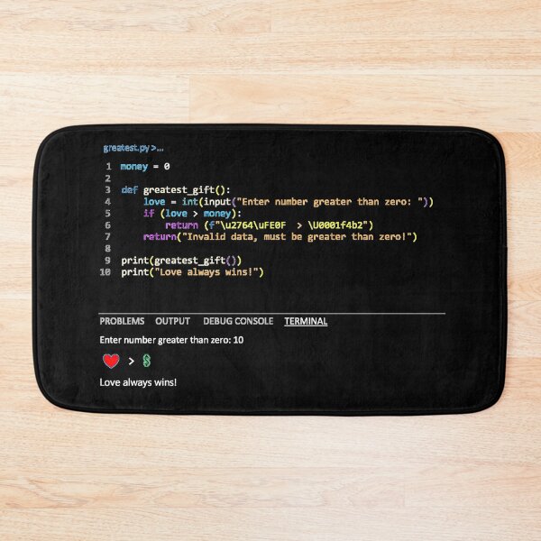 Item preview, Funny Python Code, Dark Mode designed and sold by DeeDeee1970.