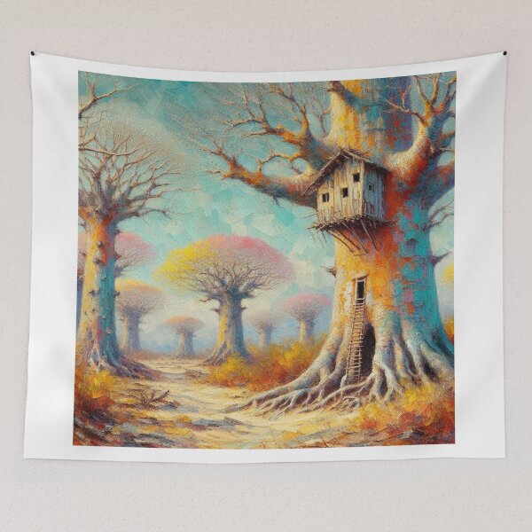 Item preview, Baobao Tree House designed and sold by Beyondnote-Art.