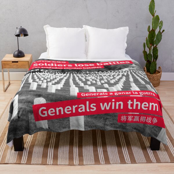 Item preview, Soldiers lose battles. Generals win them designed and sold by Quahx.
