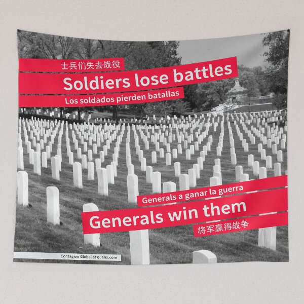 Item preview, Soldiers lose battles. Generals win them designed and sold by Quahx.