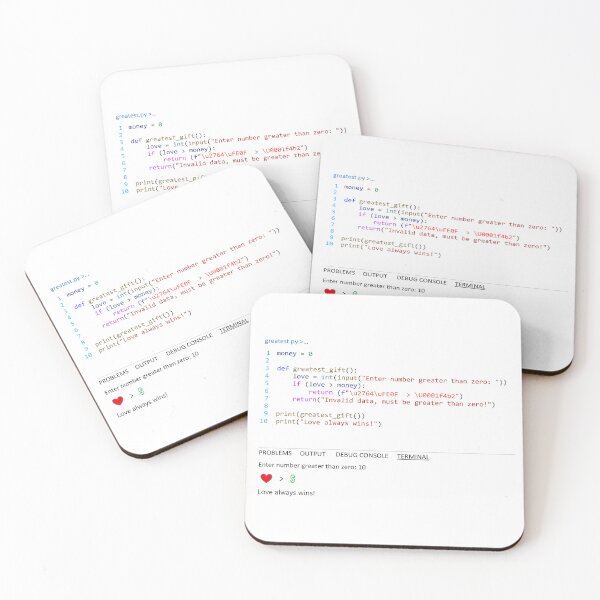 Item preview, Funny Python Code, Light Mode designed and sold by DeeDeee1970.