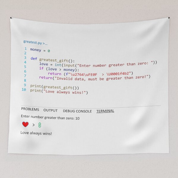 Item preview, Funny Python Code, Light Mode designed and sold by DeeDeee1970.