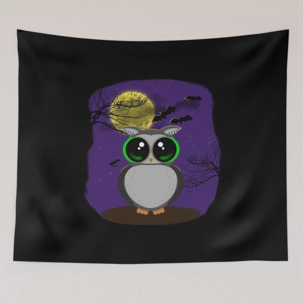 Item preview, Spooky Owl Scene designed and sold by JMDesignHouse.
