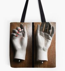 Moulded hands Tote Bag