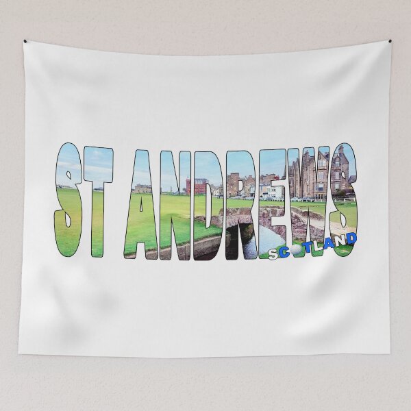 Item preview, ST ANDREWS Scotland - Old Golf Course 18th Swilcan Bridge designed and sold by Adam Gormley.