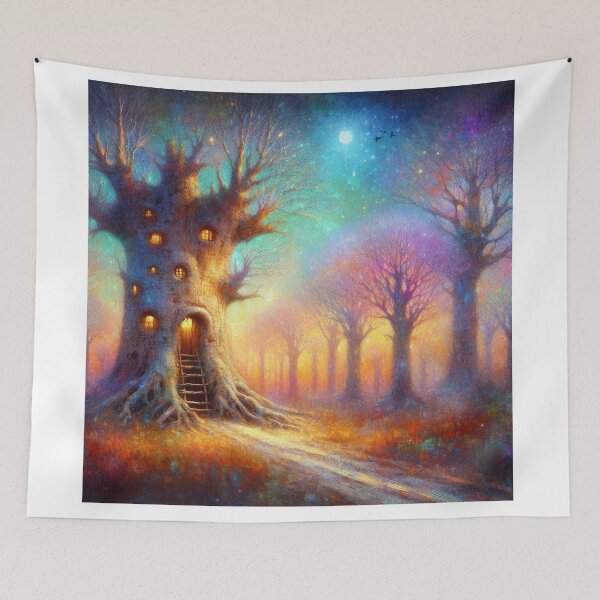 Item preview, Baobao Tree House designed and sold by Beyondnote-Art.