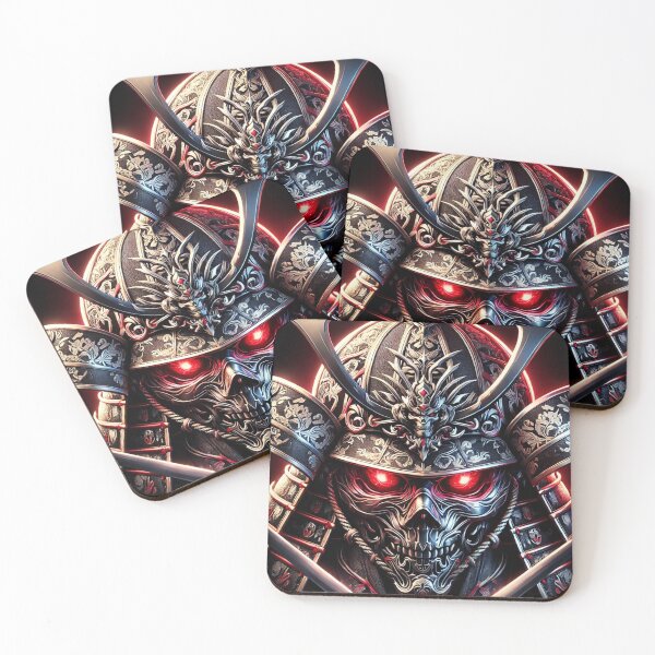 Item preview, Samurai Armored Ghost  designed and sold by Pop Art T Designs.