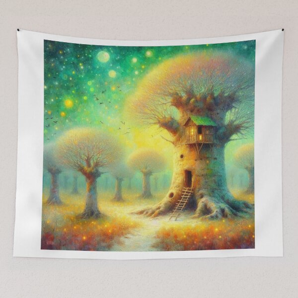 Item preview, Baobao Tree House designed and sold by Beyondnote-Art.