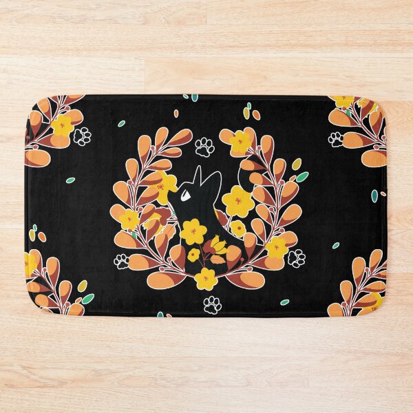 Item preview, AUTUMN CAT BLOOM Warm Peaceful Whimsical Artistic Cozy designed and sold by RoadTripWear.