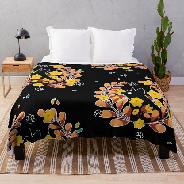 Item preview, AUTUMN CAT BLOOM Warm Peaceful Whimsical Artistic Cozy designed and sold by RoadTripWear.