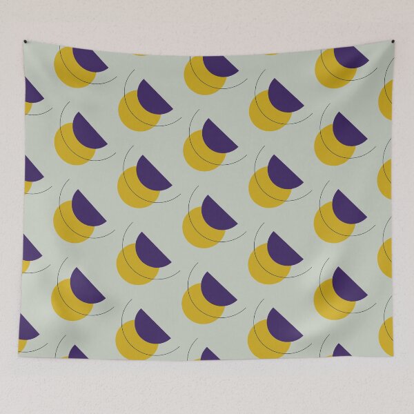 Item preview, Full Moon, Half Moon designed and sold by Sarah A McMahon.