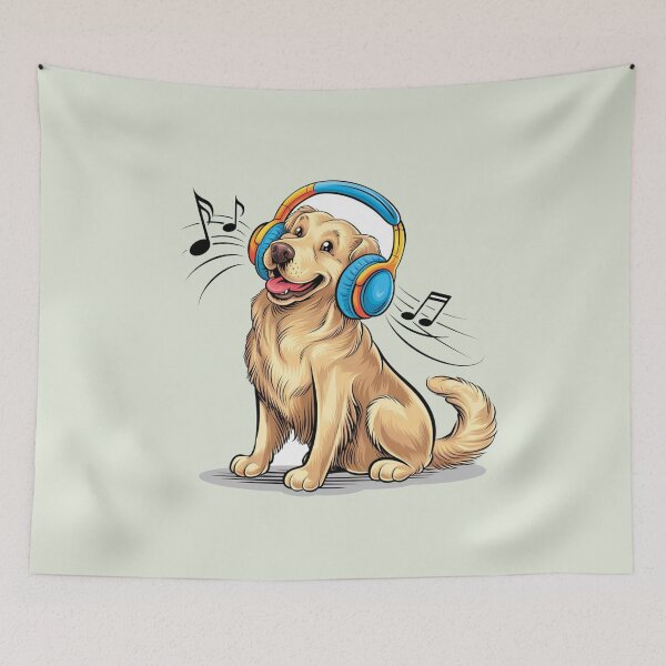 Item preview, Beats & Paws Doggy DJ 2025 designed and sold by Wildlife2021.