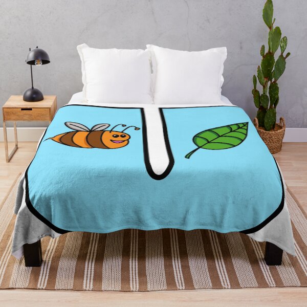 Item preview, Bee-leaf In You (Blue) designed and sold by GetContented.