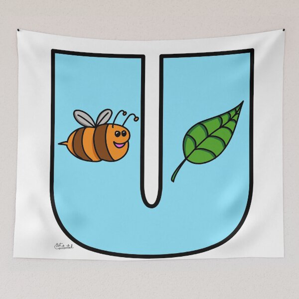 Item preview, Bee-leaf In You (Blue) designed and sold by GetContented.