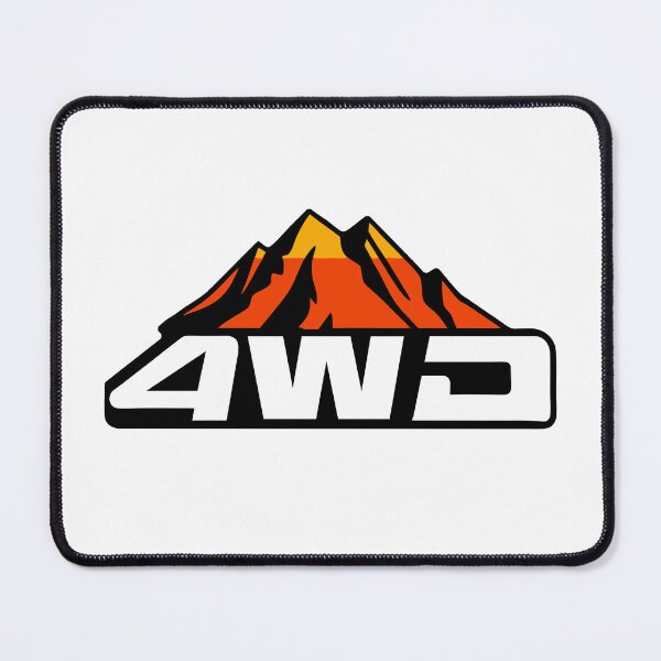 Item preview, 4WD Adventure: Retro Mountain Stripes Design designed and sold by Timegraf.