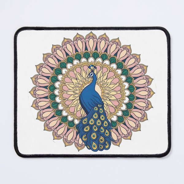 Item preview, Mandala with a peacock designed and sold by SolMagique.