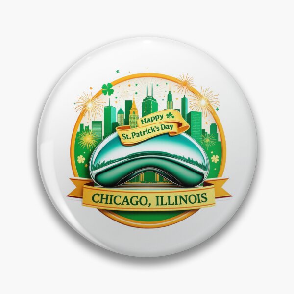 Artikelvorschau, Schönen St. Patrick's Day, Chicago, Illinois entworfen und verkauft von positiveimages.