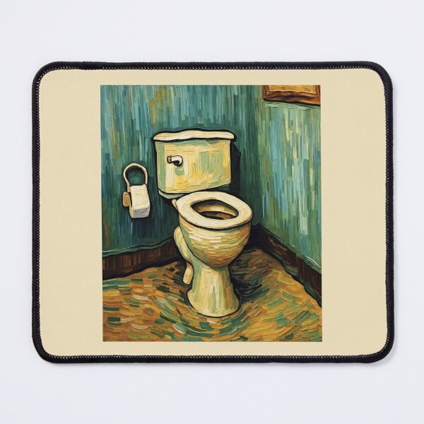 Item preview, "Van Gogh Inspired Lavatory: A Vibrant Artistic Scene" designed and sold by Artisticanvas.