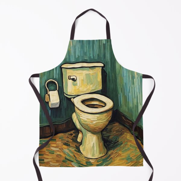 Item preview, "Van Gogh Inspired Lavatory: A Vibrant Artistic Scene" designed and sold by Artisticanvas.