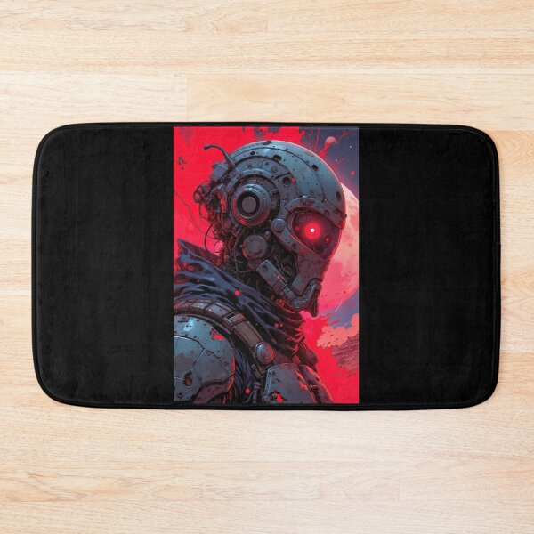 Item preview, Red neon cyberpunk futuristic robot #015; Red neon cyberpunk futuristic robot #015; designed and sold by Martinez-TS.