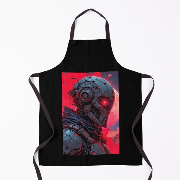 Item preview, Red neon cyberpunk futuristic robot #015; Red neon cyberpunk futuristic robot #015; designed and sold by Martinez-TS.