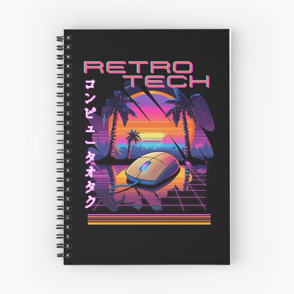 Item preview, Retro Tech Synthwave Old style Mouse for PC designed and sold by Designs-Labs.