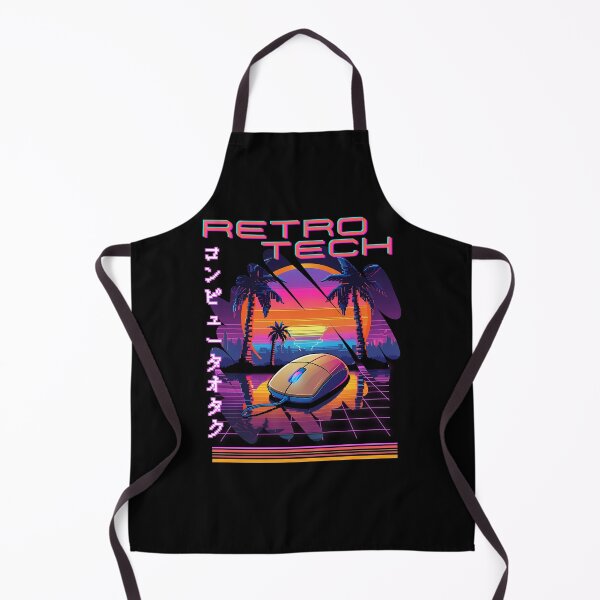 Item preview, Retro Tech Synthwave Old style Mouse for PC designed and sold by Designs-Labs.