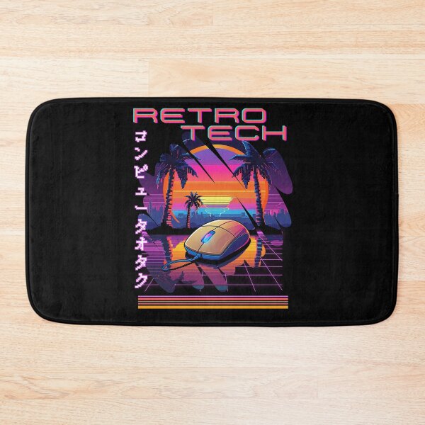Item preview, Retro Tech Synthwave Old style Mouse for PC designed and sold by Designs-Labs.