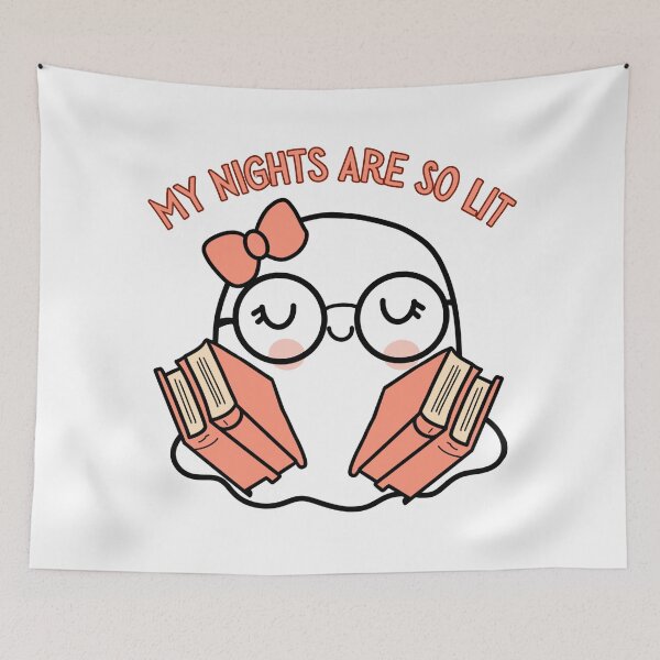 Item preview, My Nights Are So Lit designed and sold by StarryEyedMolly.