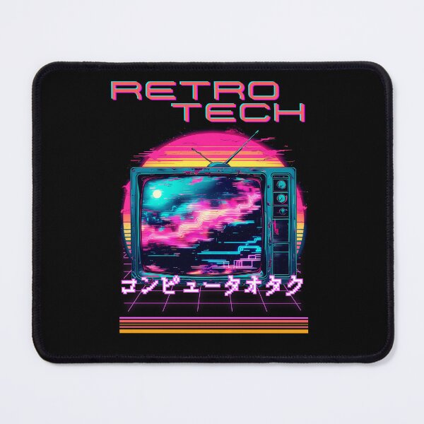 Item preview, Retro Tech Synthwave CRT TV designed and sold by Designs-Labs.