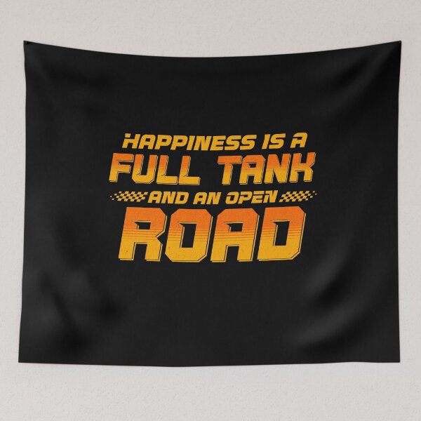 Item preview, Happiness Is a Full Tank And An Open Road Carguy Mechanical Car Lover designed and sold by HosvPrint .s.