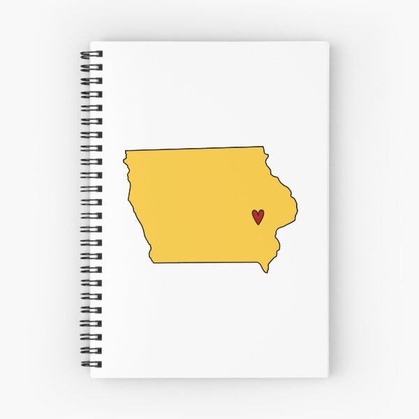 Item preview, Iowa City State Outline designed and sold by delmarvastickers.