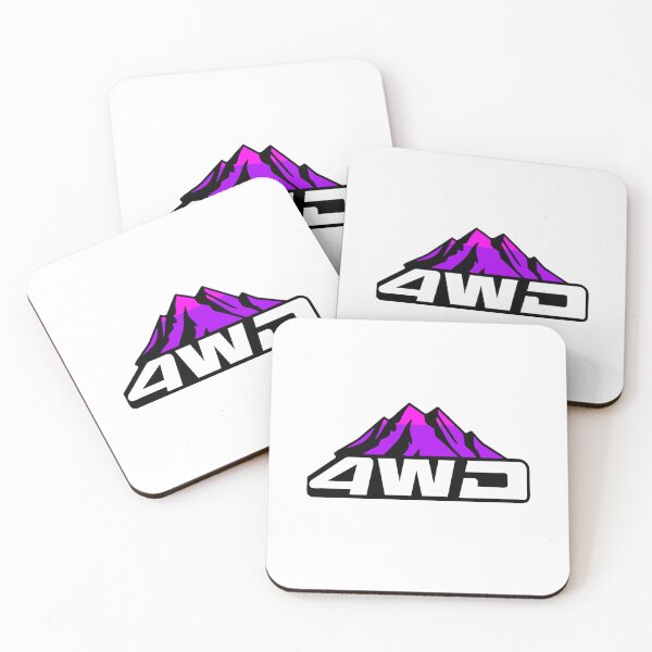 Item preview, 4WD Adventure: Retro Mountain Stripes Design designed and sold by Timegraf.